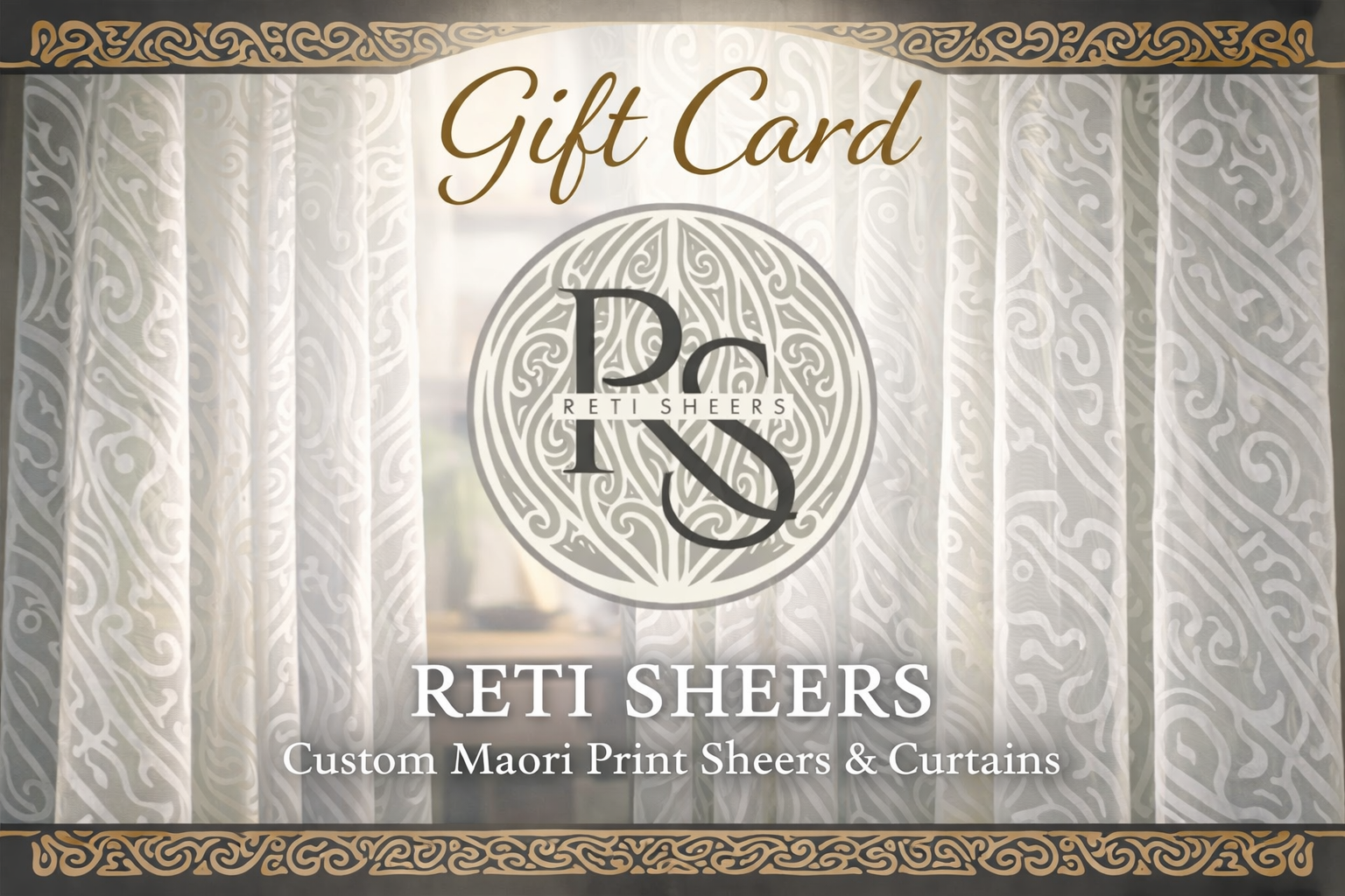 Reti Sheers Gift Card